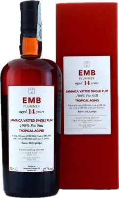 Bouteille de spiritueux : Plummer Tropical Aging de la marque Monymusk