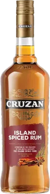 Bouteille de spiritueux : Island Spiced de la marque Cruzan
