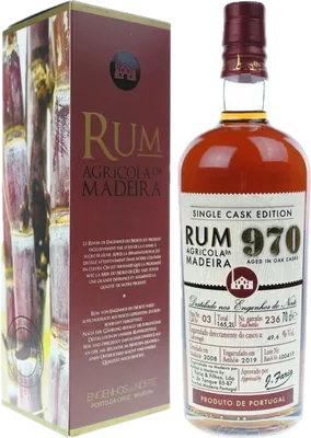 Bouteille de spiritueux : Single Cask de la marque 970