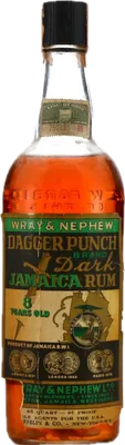 Bouteille de spiritueux : Dagger Punch de la marque J. Wray & Nephew LTD.