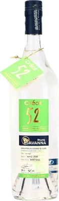 Bouteille de spiritueux : Créol 52 de la marque Savanna