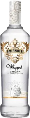 Bouteille de spiritueux : Whipped Cream de la marque Smirnoff