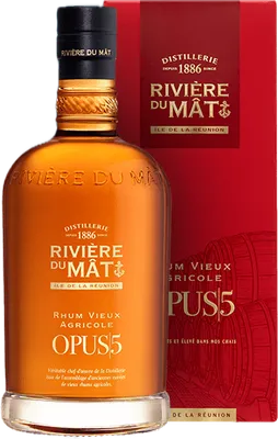 Bouteille de spiritueux : Opus 5 de la marque Rivière du Mât