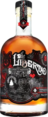 Bouteille de spiritueux : Flavor of Freedom 8 Years de la marque El Libertad