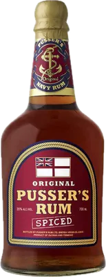 Bouteille de spiritueux : Spiced de la marque Pusser's