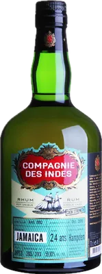 Bouteille de spiritueux : Jamaica de la marque Hampden