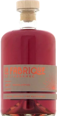 Bouteille de spiritueux : Spicy - Orange & Epices de la marque La Fabrique de l’Arrangé