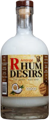 Bouteille de spiritueux : Coco de la marque Rhum Désirs