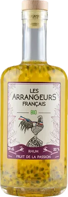 Bouteille de spiritueux : Fruit de la Passion de la marque Les Arrangeurs Français