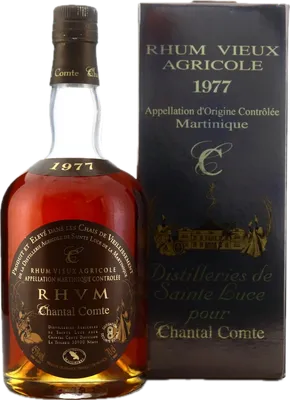 Bouteille de spiritueux : Millésime de la marque Trois Rivières