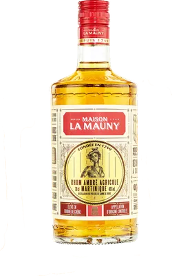 Bouteille de spiritueux : Ambré Agricole de la marque Maison La Mauny