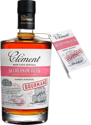 Bouteille de spiritueux : Secrets de fûts (Gourmand) de la marque Clément