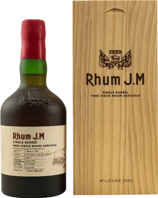 Bouteille de spiritueux : Single Barrel de la marque Rhum J.M