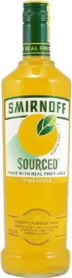 Bouteille de spiritueux : Sourced Pineapple de la marque Smirnoff