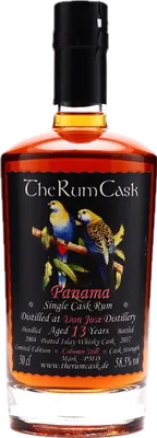 Bouteille de spiritueux : Panama Single Cask Column Still Rum de la marque The Rum Cask