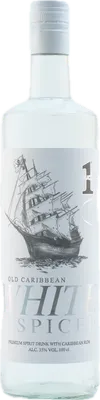 Bouteille de spiritueux : Old Caribbean White Spiced de la marque AB No. 1 Brands