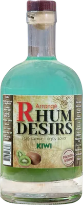 Bouteille de spiritueux : Kiwi de la marque Rhum Désirs
