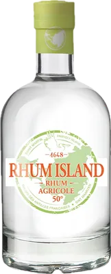 Bouteille de spiritueux : Agricole de la marque Rhum Island