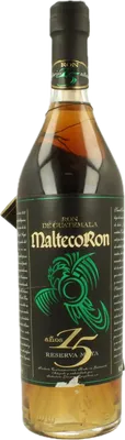 Bouteille de spiritueux : Malteco Reserva Maya de la marque Bodegas de America S.A