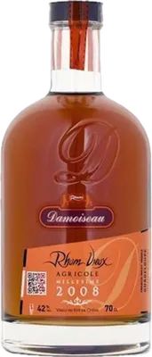 Bouteille de spiritueux : Rhum Vieux Millésime 2008 de la marque Damoiseau