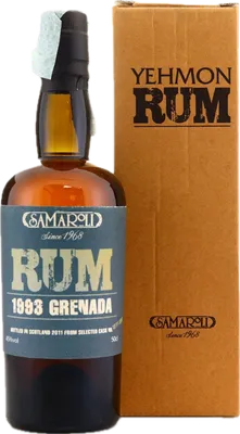 Bouteille de spiritueux : Rum 1993 Grenada de la marque Samaroli