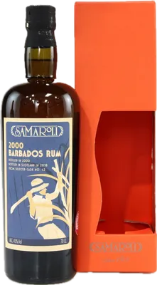 Bouteille de spiritueux : Barbados Rum de la marque Samaroli