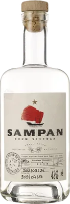 Bouteille de spiritueux : Sampan Blanc de la marque Distillerie d’Indochine