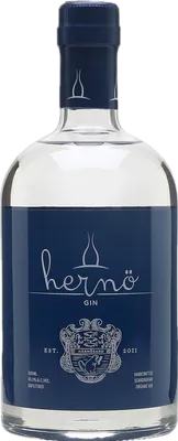 Bouteille de spiritueux : Gin de la marque Herno