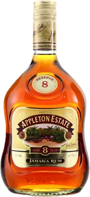 Bouteille de spiritueux : Reserve 8 Years de la marque Appleton Estate