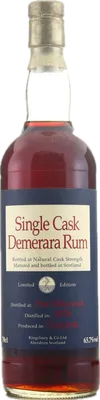 Bouteille de spiritueux : Demerara Rum Single Cask de la marque Port Mourant