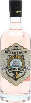 Bouteille de spiritueux : Pink Gin de la marque Bitter Truth