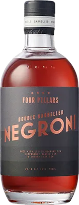 Bouteille de spiritueux : Double Barrelled Negroni de la marque Four Pillars