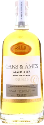 Bouteille de spiritueux : Gold de la marque Oaks & Âmes