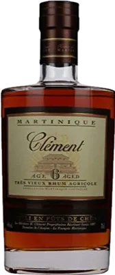 Bouteille de spiritueux : Six Ans D'Âge de la marque Clément