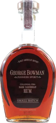 Bouteille de spiritueux : George Bowman Small Batch de la marque Smith Bowman Distillery
