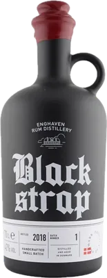 Bouteille de spiritueux : Black Strap de la marque SBS (The 1423 Single Barrel Selection)