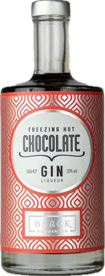 Bouteille de spiritueux : Freezing Hot Chocolate Gin Liqueur de la marque Black Powder