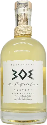 Bouteille de spiritueux : Sauvage Gold de la marque 303 Rhum