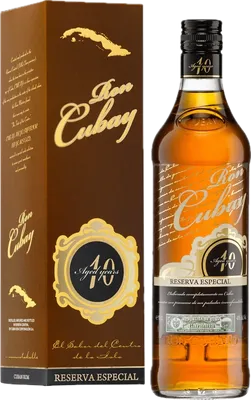 Bouteille de spiritueux : Reserva Especial de la marque Cuba Ron S.A.