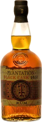 Bouteille de spiritueux : Black Cask 1651 de la marque Plantation