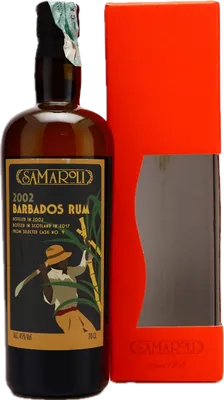 Bouteille de spiritueux : Barbados Rum de la marque Samaroli