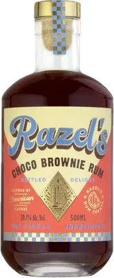 Bouteille de spiritueux : Choco Brownie Rum de la marque Razel's