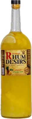 Bouteille de spiritueux : Planteur - Ananas Citron Vert de la marque Rhum Désirs