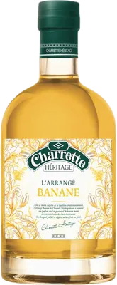 Bouteille de spiritueux : Héritage L’Arrangé Banane de la marque Charrette