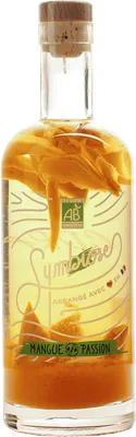 Bouteille de spiritueux : Mangue Passion de la marque Symbiose