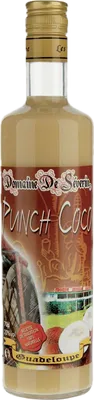 Bouteille de spiritueux : Punch Coco de la marque Domaine de Séverin