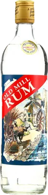 Bouteille de spiritueux : The Old Mill White Rum de la marque Grays