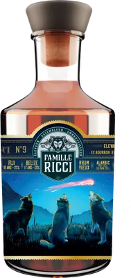 Bouteille de spiritueux : OVNI 9 de la marque Famille Ricci