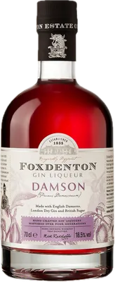 Bouteille de spiritueux : Damson Gin Liqueur de la marque Foxdenton