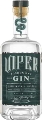 Bouteille de spiritueux : London Dry Gin de la marque Viper